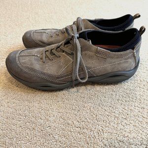Ecco Shoe EPR4.0 Gray Nubuck Suede Receptor Walking Hiking Outdoors EU 44 US 10